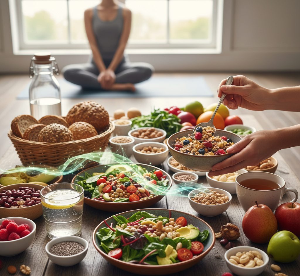 sua alimentação está rica em fibras para melhorar a digestão